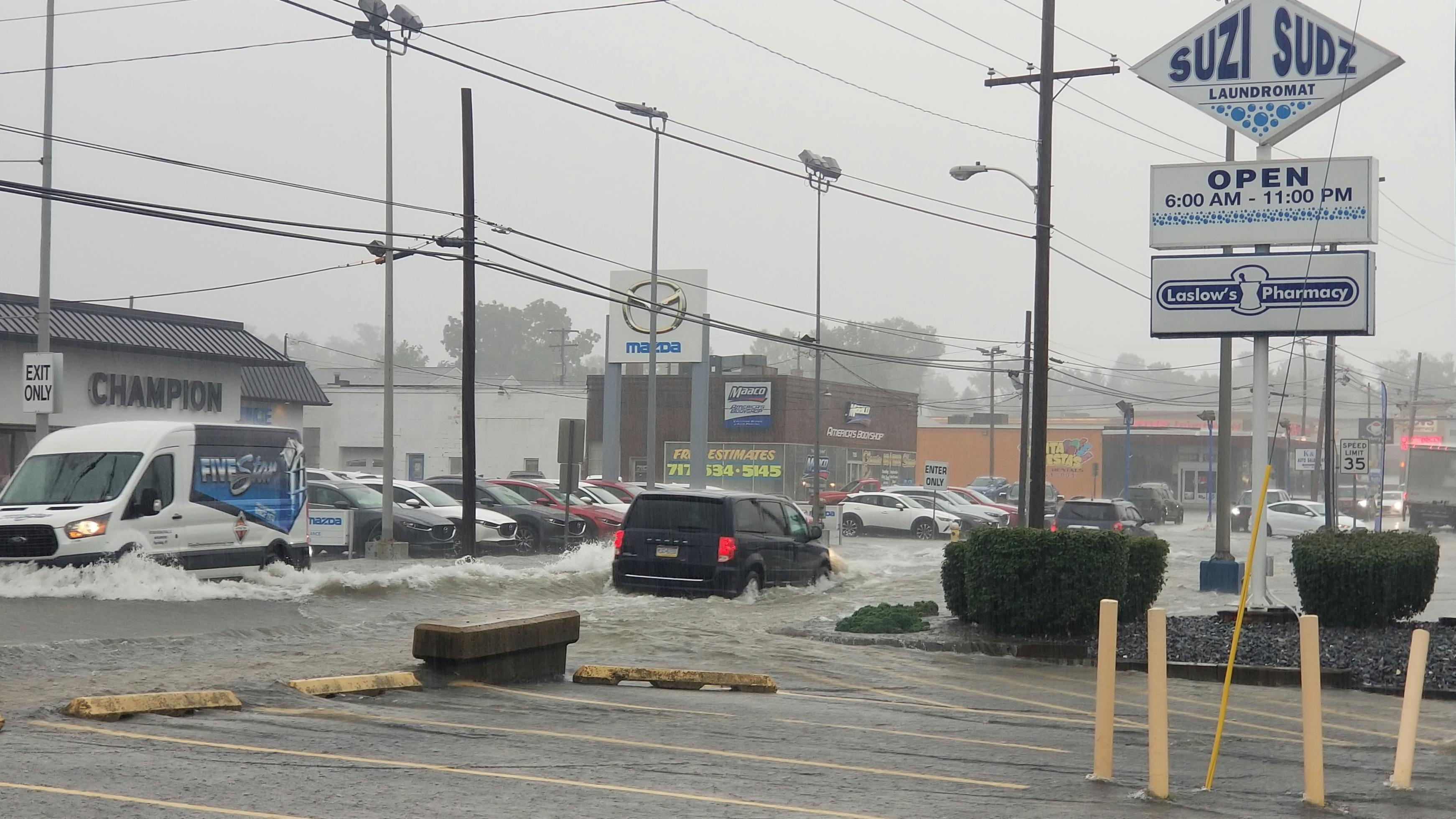 Hanover Burough Carslisle Street, July 24, 2020 storm.