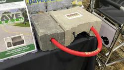 These pavers heat from the inside These pavers heat from the inside