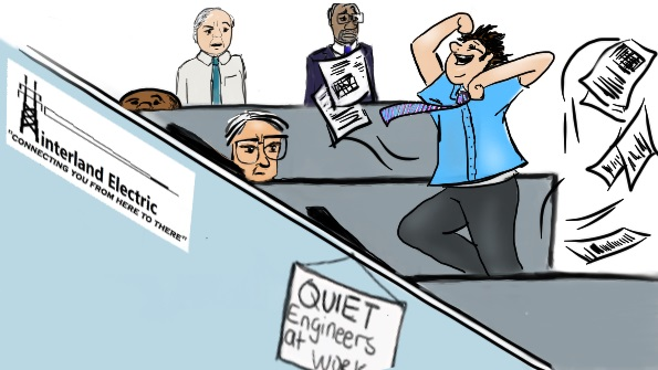 Grid Op cartoon contest