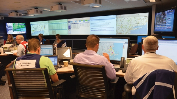 Stormassessment information gathered in the field can be monitored in real time in the emergencyoperations center creating a more timely and targeted response to the hardesthit areas of the CLampP service territory