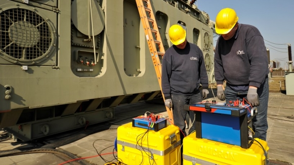 OLTC scan with the CPC 100 and the CP SB