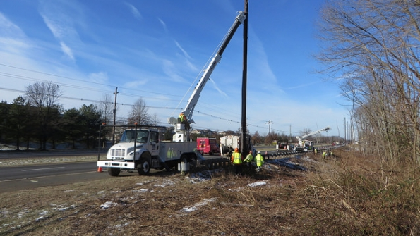 Jersey Central Power Light has started construction on the final segment of a new 115mile transmission line project designed to enhance service reliability and help meet the growing demand for electricity in Mercer Middlesex and Monmouth counties