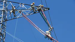 Manitoba Hydro liveline work Manitoba Hydro liveline work