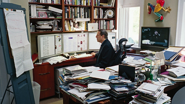 Al Gore office photo by Stephan Didac