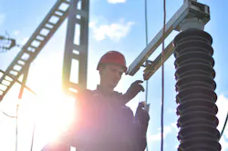safe worker at substation safe worker at substation