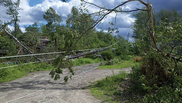 National Grid system hardening 69kV spacer cable
