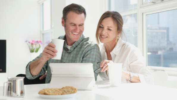 customers using ipad