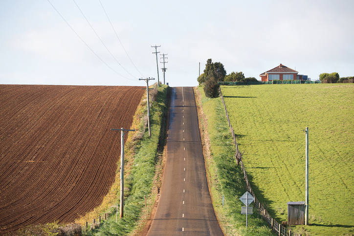 rural power line