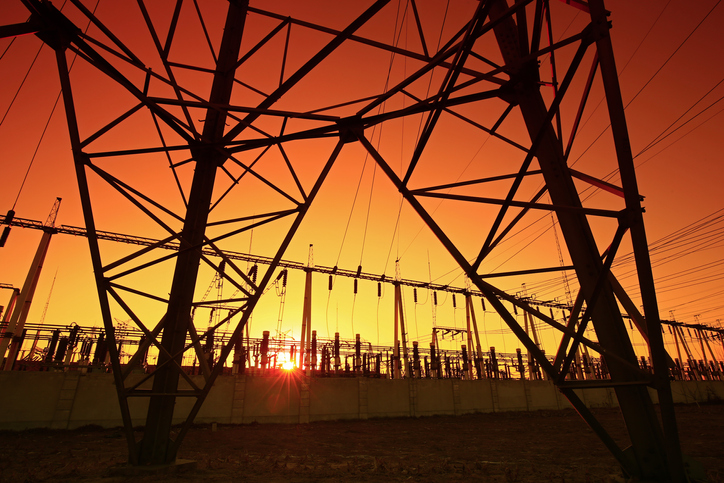 tower and substation