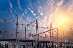 Evening power station Evening power station