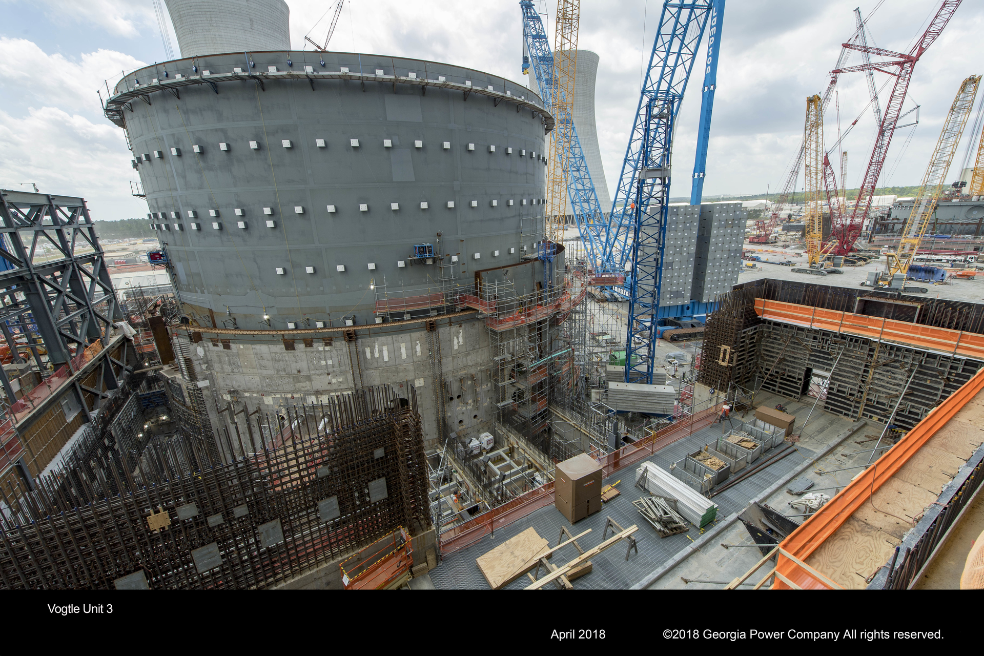 Georgia Power's Vogtle Unit 3 construction