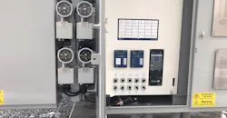 SEL-2414 transformer monitor, SEL-2523 annunciator panel and associated equipment on substation transformer SEL-2414 transformer monitor, SEL-2523 annunciator panel and associated equipment on substation transformer