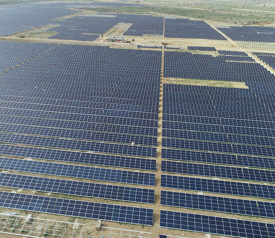 World 039 S Largest Solar Park Bhadla India