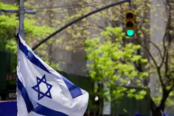 An Israel flag An Israel flag