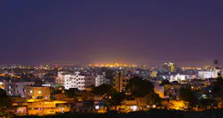 A view of the Indian cityscape A view of the Indian cityscape