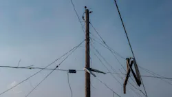 Downed power lines are seen in Dayton, Ohio, on May 28, 2019, after powerful tornadoes ripped through the US state overnight, causing at least one fatality and widespread damage and power outages. Downed power lines are seen in Dayton, Ohio, on May 28, 2019, after powerful tornadoes ripped through the US state overnight, causing at least one fatality and widespread damage and power outages.