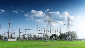 Substation In Field Getty