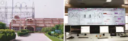 (B) Front view of 400/220-kV Bhiwadi substation. (C) Control room within 400/220-kV Bhiwadi substation. (B) Front view of 400/220-kV Bhiwadi substation. (C) Control room within 400/220-kV Bhiwadi substation.
