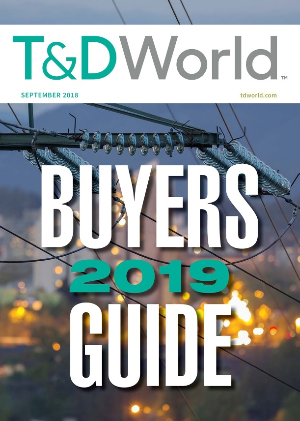 T&D World Buyer's Guide 2019 cover image