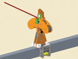 These drawings show a prototype of the CRS Block designed by Lineman Robert Seekell and produced by Condux International. These drawings show a prototype of the CRS Block designed by Lineman Robert Seekell and produced by Condux International.