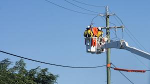 Before starting their day, line workers must inspect their bucket trucks to ensure they are well stocked and in proper working condition.