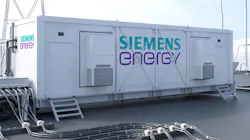 Containerized static synchronous compensator (STATCOM) solution from Siemens Energy. Containerized static synchronous compensator (STATCOM) solution from Siemens Energy.
