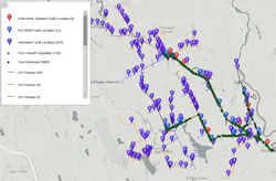 Outage events after work completion. Outage events after work completion.