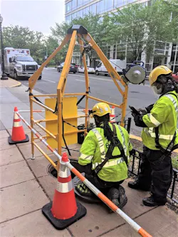 The proper PPE for crew members starts with two layers of arc-rated clothing, including a fire-retardant balaclava and an arc-rated full-face shield upon initial entry. The proper PPE for crew members starts with two layers of arc-rated clothing, including a fire-retardant balaclava and an arc-rated full-face shield upon initial entry.
