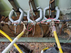 Split-core CT installation. Split-core CT installation.