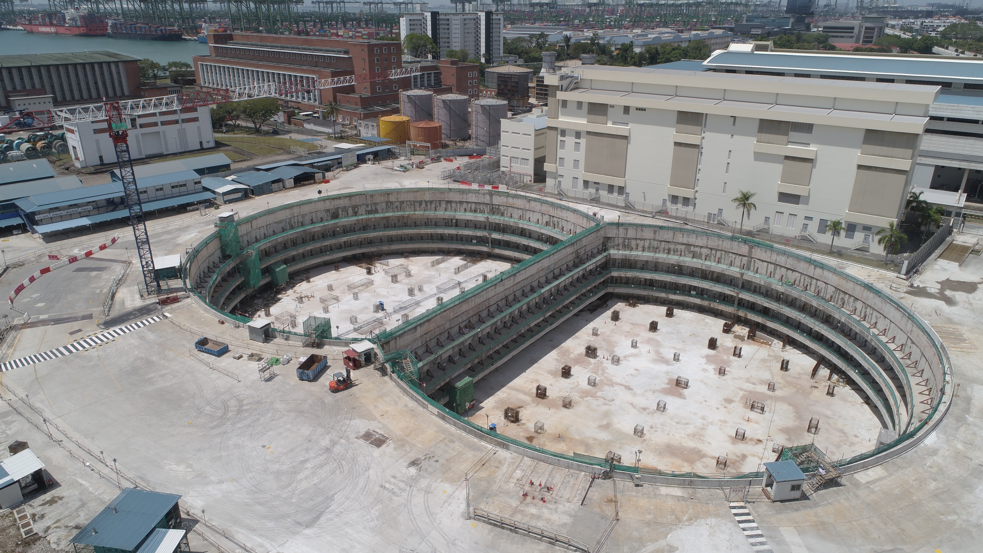 Labrador underground substation site.