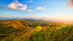 Landscape of Guam, a U.S. island territory in Micronesia. Landscape of Guam, a U.S. island territory in Micronesia.