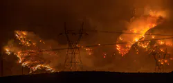Catastrophic wildfires started by electric utilities burn more structures on average than any other fire source. Catastrophic wildfires started by electric utilities burn more structures on average than any other fire source.