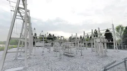 TreeLine Utility Solutions rendering of 46-kV switching station. TreeLine Utility Solutions rendering of 46-kV switching station.