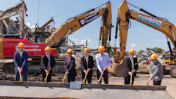 ComEd CEO Quinones presides over the data center groundbreaking. ComEd CEO Quinones presides over the data center groundbreaking.