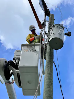 In the electric utility space, line crews, in particular, face many of those potential hazards on a daily basis. In the electric utility space, line crews, in particular, face many of those potential hazards on a daily basis.