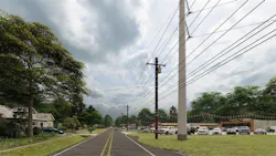 Georgia Transmission’s Roopville project rendering of new 230-kV transmission line. Georgia Transmission’s Roopville project rendering of new 230-kV transmission line.