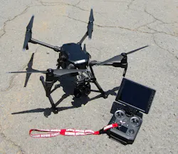 Zanmuse X4, affectionally nicknamed Darth, is normally piloted by Boyd and Scruggs. Zanmuse X4, affectionally nicknamed Darth, is normally piloted by Boyd and Scruggs.