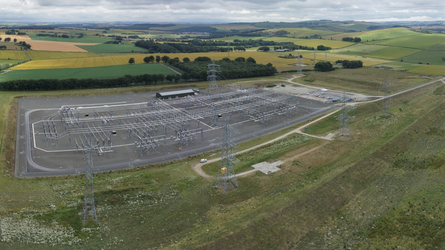 Ssen Transmission The Rothienorman Substation Project Has Reached A Major Milestone This Week With Phase One Of The Development Complete 6377ab654a392