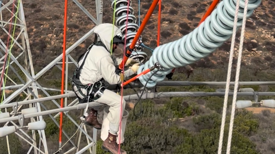 Jason Mendoza says as a journeyman lineman, providing power and maintaining service is one of the most rewarding and fulfilling parts of his career.
