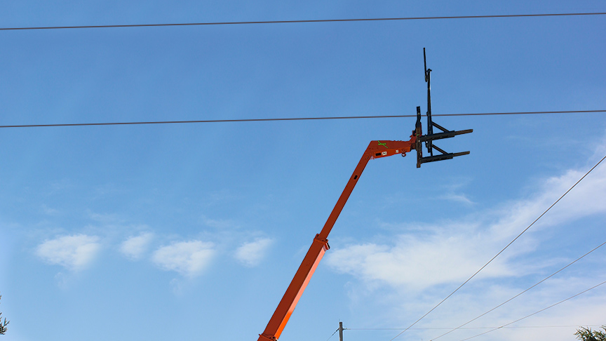 Fork Mounted Guard Arm 642b357023481