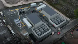 Aerial view of Lister Drive Greener Grid Park. Aerial view of Lister Drive Greener Grid Park.