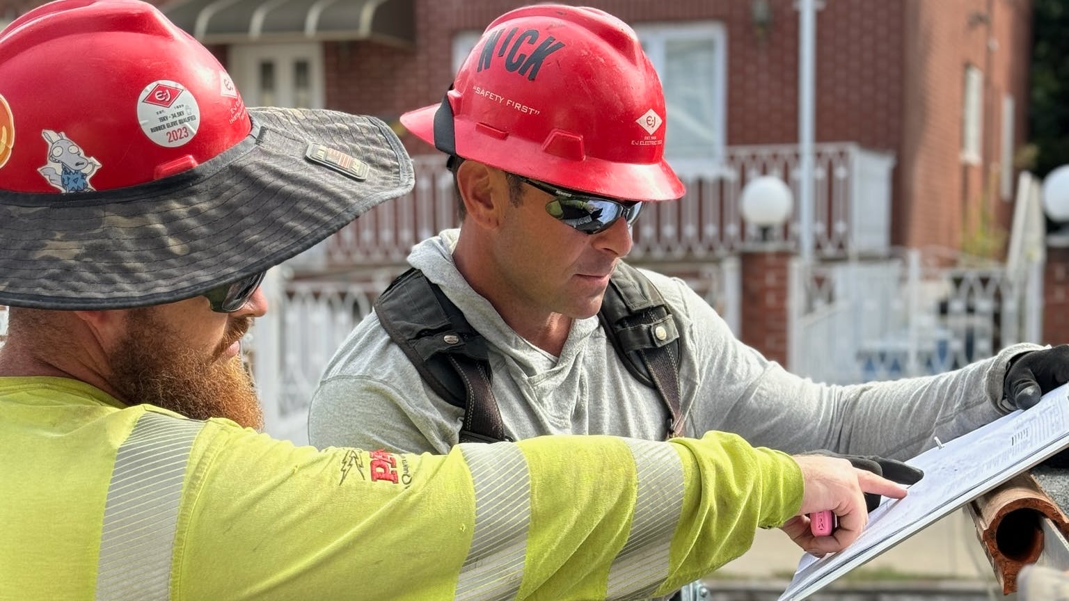 Nick Nelson enjoys preparing apprentices to work in the line trade.