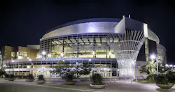 The Pinnacle Bank Arena, home of the University of Nebraska’s men’s and women’s basketball teams, is located in the Haymarket District. It is another of the buildings linked up to LES’ microgrid. The Pinnacle Bank Arena, home of the University of Nebraska’s men’s and women’s basketball teams, is located in the Haymarket District. It is another of the buildings linked up to LES’ microgrid.
