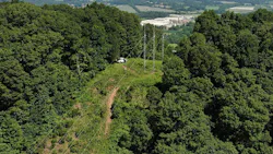 Georgia Power Transmission Co. lines run across terrain that is sometimes mountainous, hilly, forested, crowded and urban or remote and rural. Georgia Power Transmission Co. lines run across terrain that is sometimes mountainous, hilly, forested, crowded and urban or remote and rural.