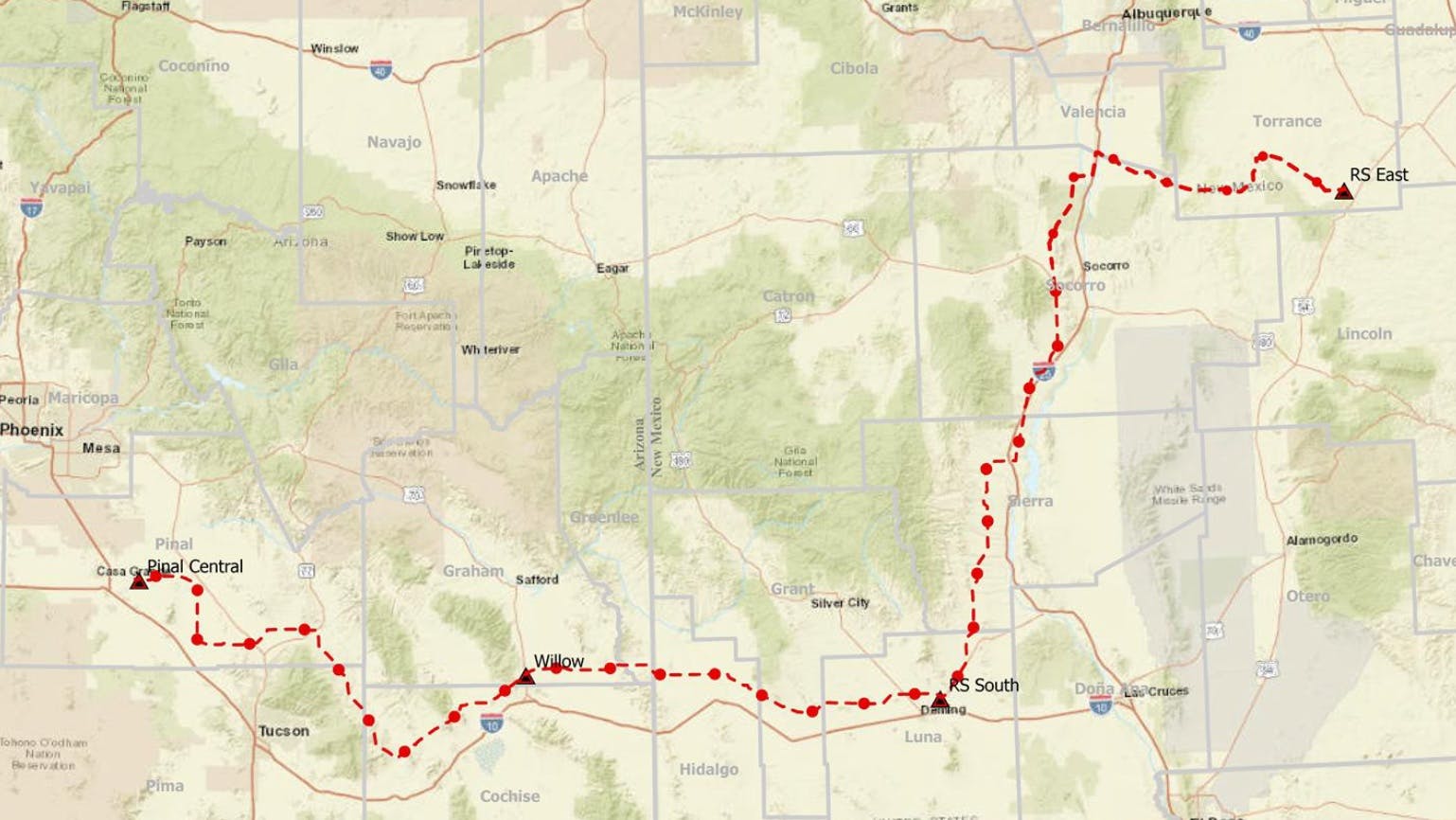 RioSol Transmission Corridor.
