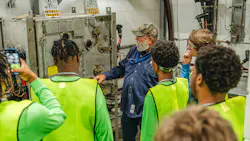 Boys to STEM Academy students tour an Exelon facility. Boys to STEM Academy students tour an Exelon facility.