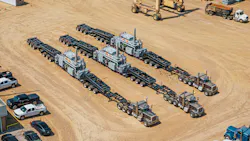 Rather than being parked and taking up valuable footprint at one of its facilities, the mobile transformer remains securely housed at a Hitachi Energy facility. Rather than being parked and taking up valuable footprint at one of its facilities, the mobile transformer remains securely housed at a Hitachi Energy facility.