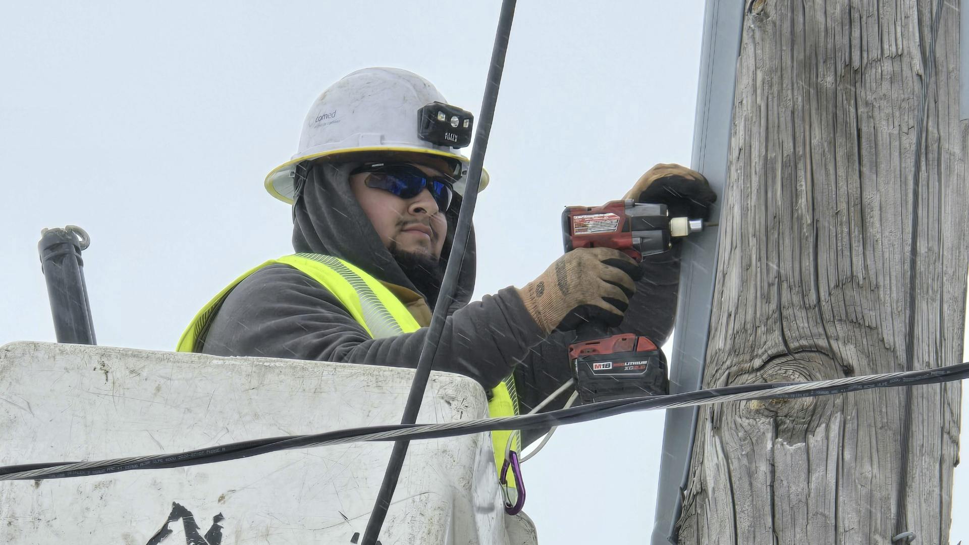 Luis Guitierrez, an underground apprentice for ComEd, encourages anyone considering a career in the line trade to join. He says the opportunities his has given him have been a blessing.