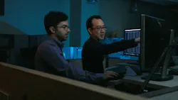 Hamed Valizadehhaghi (left) and Kyle Chang are part of the Grid Operations team that worked on the AI tool two years ago to better address disruptions to the grid. Hamed Valizadehhaghi (left) and Kyle Chang are part of the Grid Operations team that worked on the AI tool two years ago to better address disruptions to the grid.