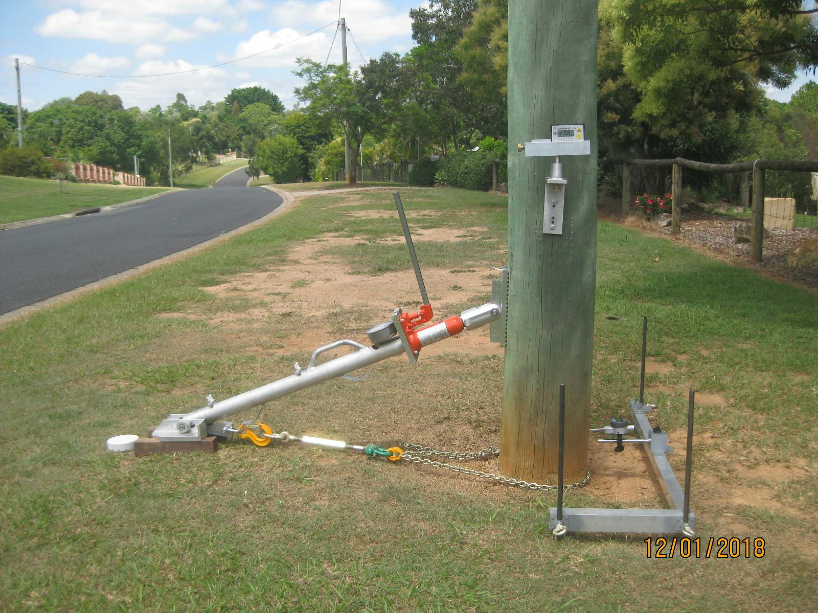 Portable version of Micro-Stress Pole Testing